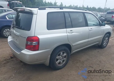 2004 Toyota Highlander V6 z USA, uszkodzony, nr VIN JTEGP21A540009744